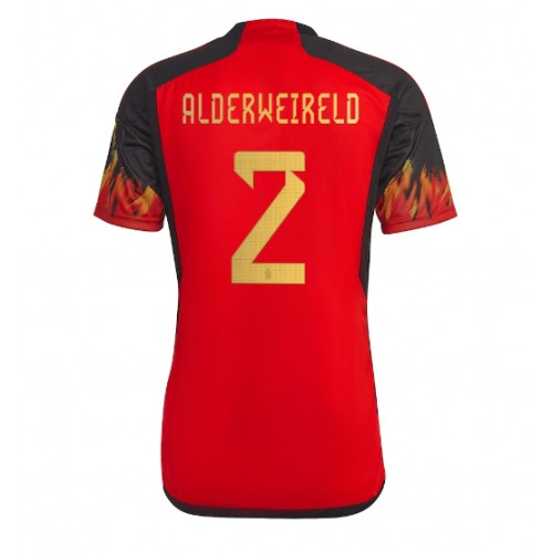 Moški Nogometni dresi Belgija Toby Alderweireld #2 Domači SP 2022 Kratek Rokav